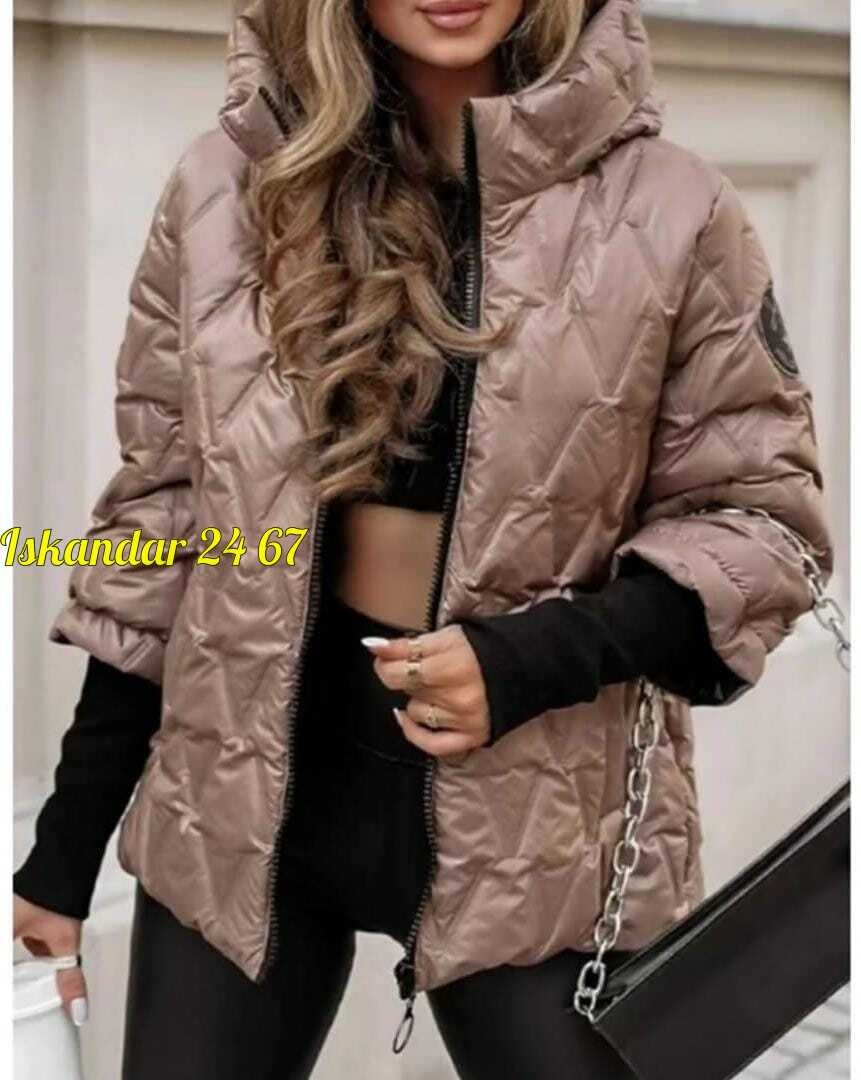 куртка свободного кроя,женская куртка,теплая куртка,демисезонная куртка,короткая куртка