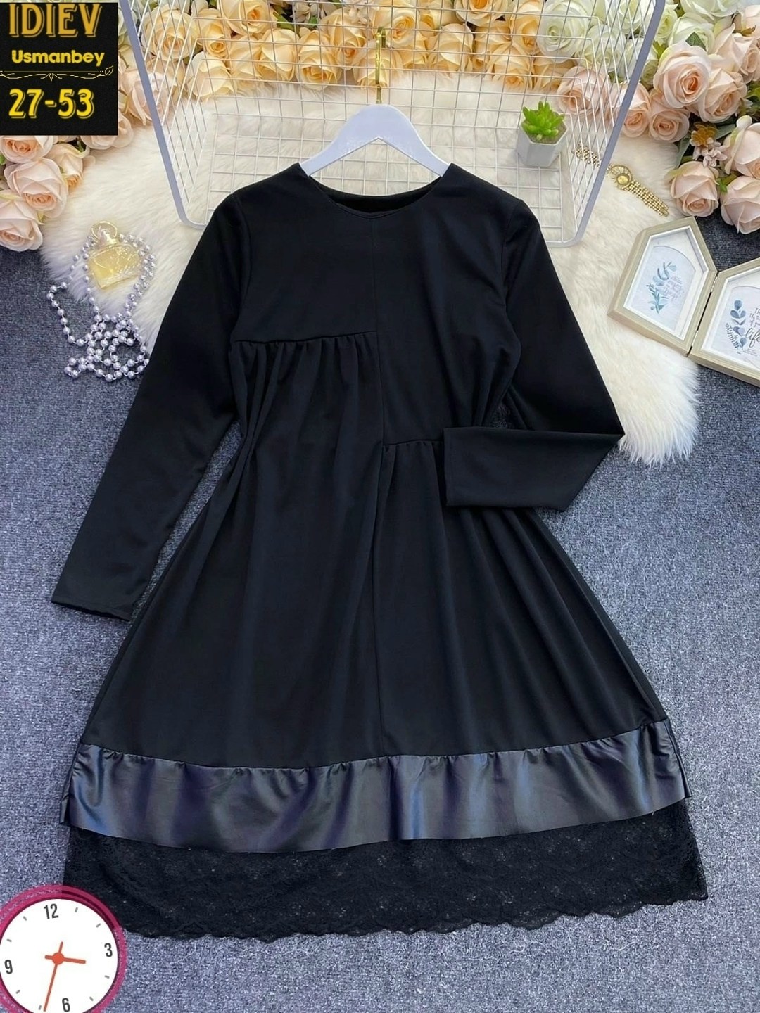 платье с кружевами,платье,женское платье,стильное платье,платье комбинированное