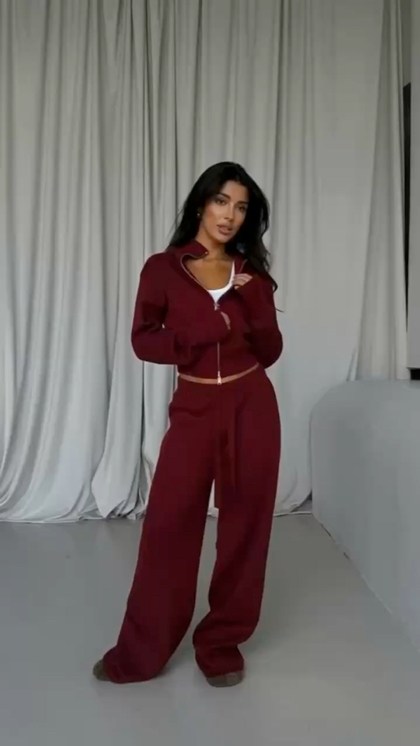 брючный костюм,теплый костюм,костюм бордовый,женский костюм,спортивный костюм