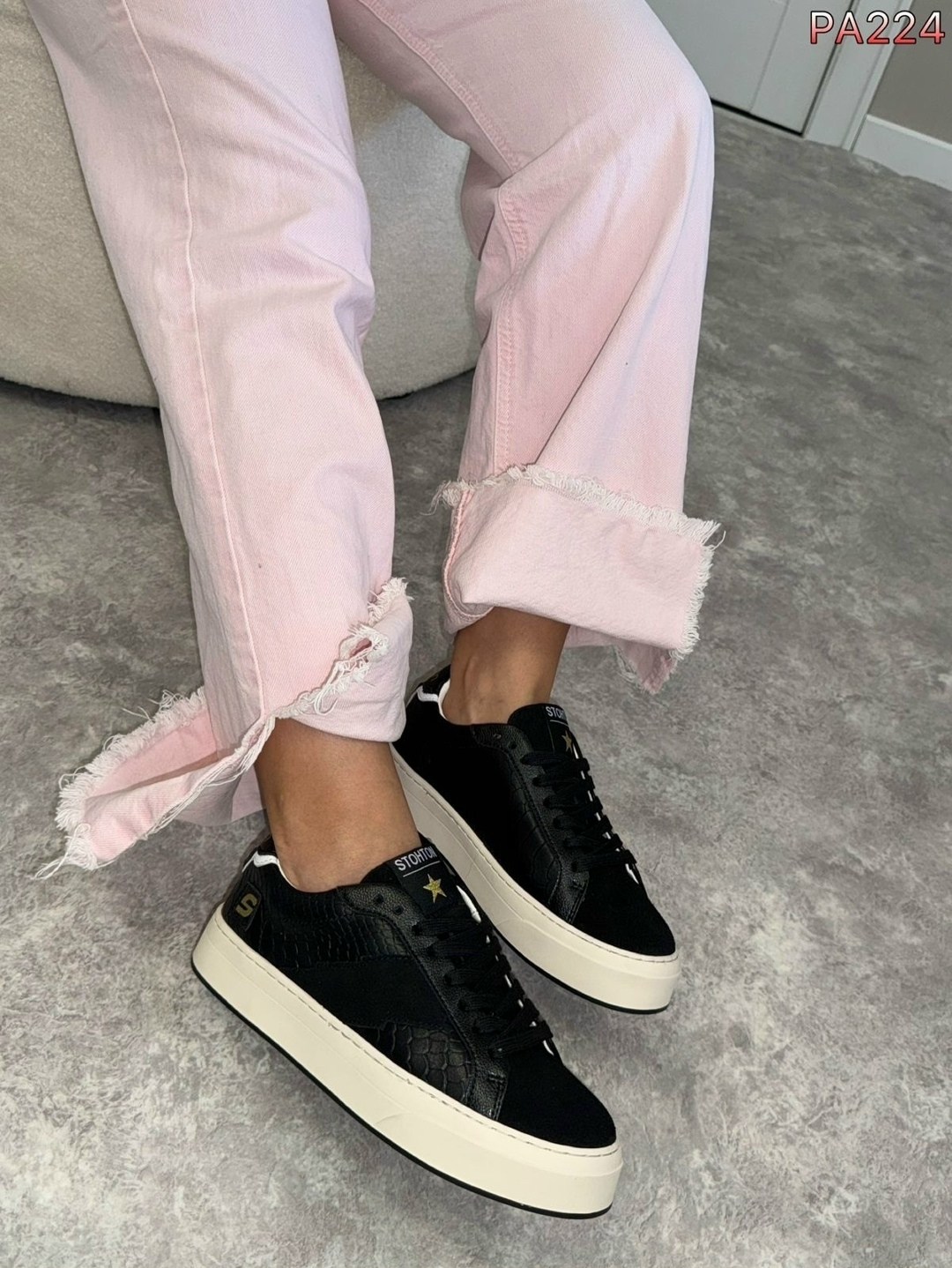 ,golden goose кеды hi star на платформе черный,converse one star,кеды брендовые,кеды golden goose