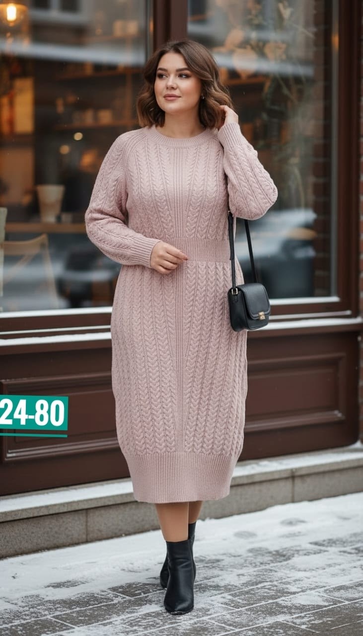 вязаное платье,теплое вязаное платье,платье спицами,трикотажное платье,стильные вязаные платья