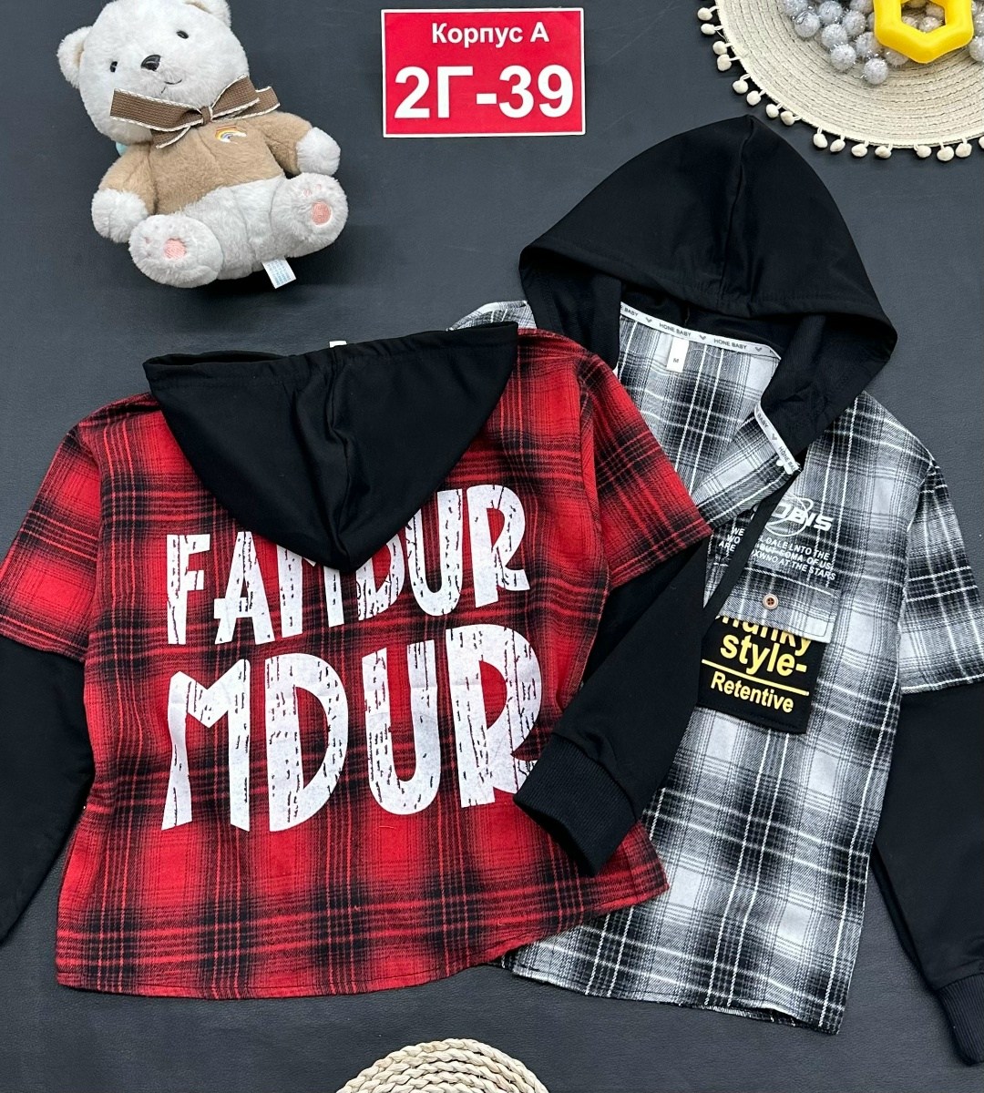 рубашка в клетку с капюшоном,рубашка для мальчика,детская рубашка,рубашка с капюшоном,рубашка клетчатая комбинированная с капюшоном