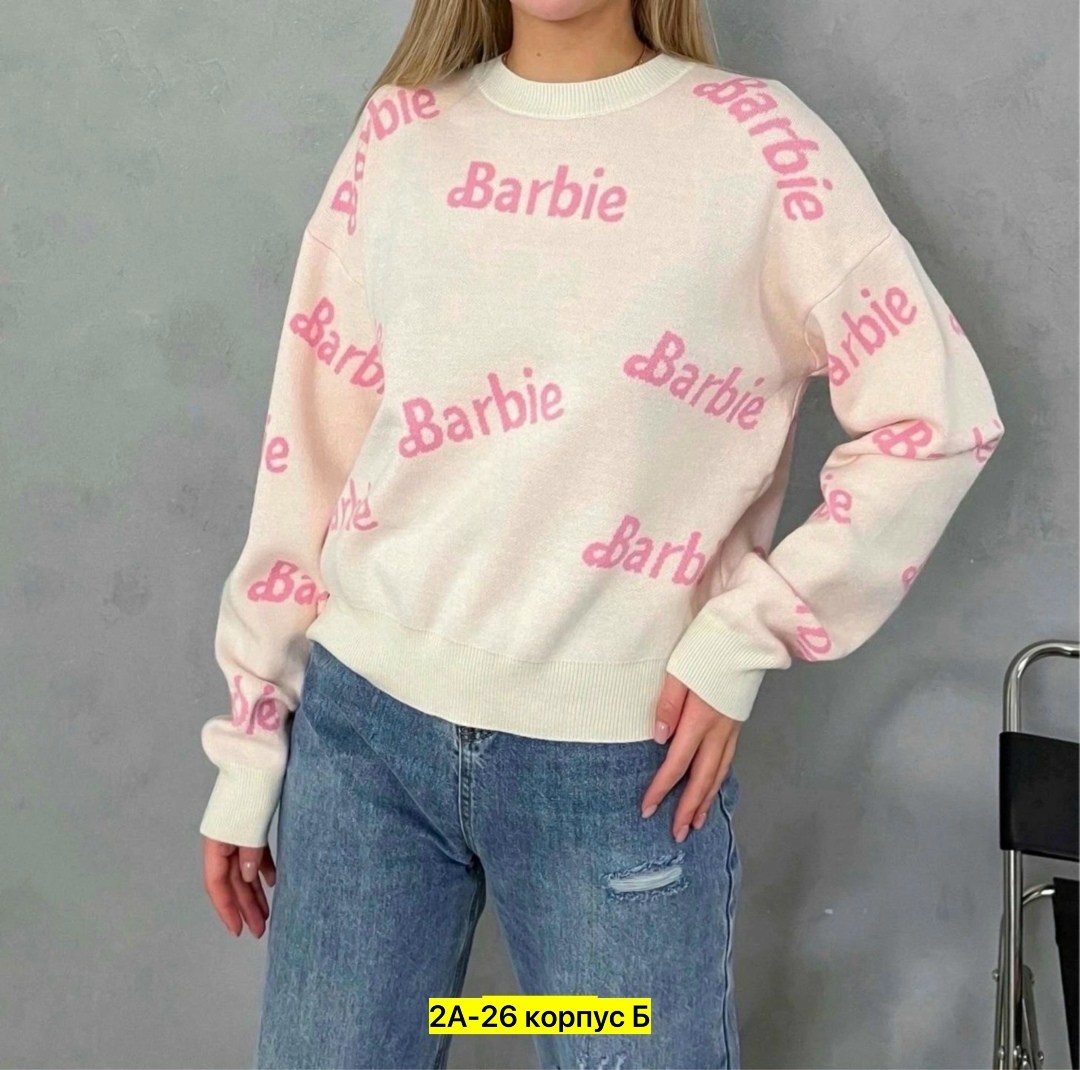 кофта женская,свитер оверсайз вязаный barbie lucky fashion,женский свитер,свитер оверсайз вязаный barbie,свитер женский кофта