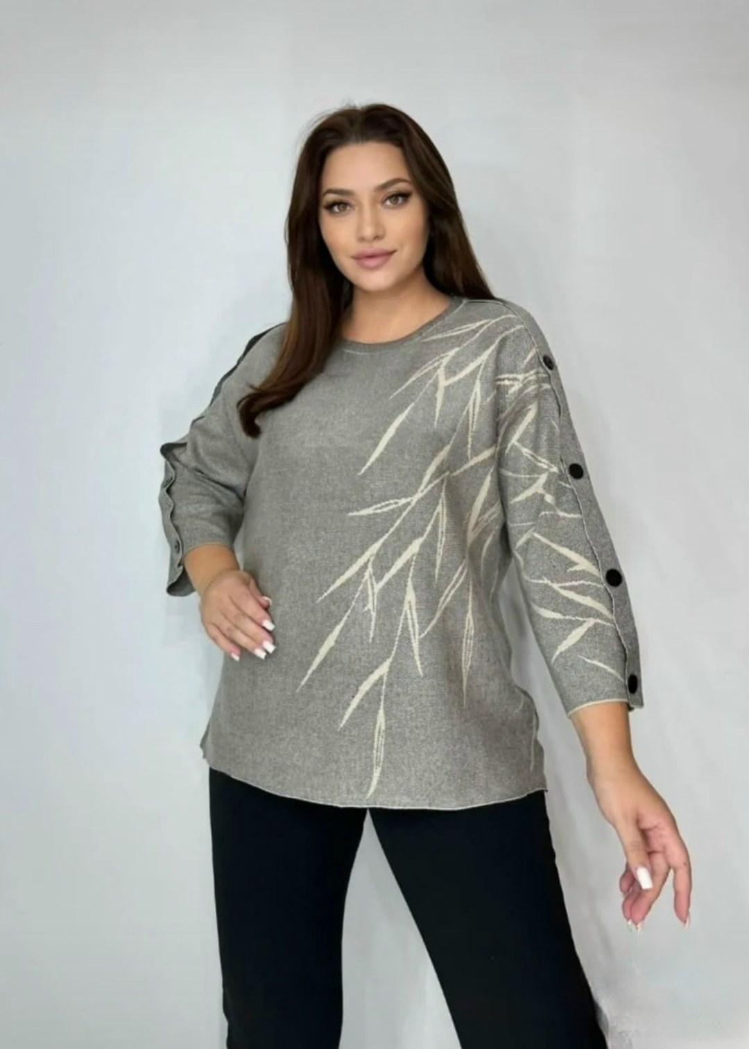 кофта вязаная кашемировая,кофта вязаная кашемировая kristyle,кофта женская больших размеров удлиненная,женская кофта,кофта женская большие размеры