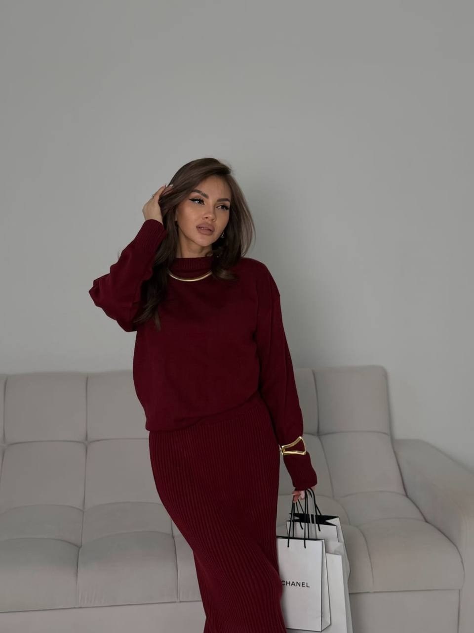 костюм женский,трикотажный костюм с юбкой,костюм с юбкой трикотажный теплый,костюм двойка вязка,трикотажный костюм