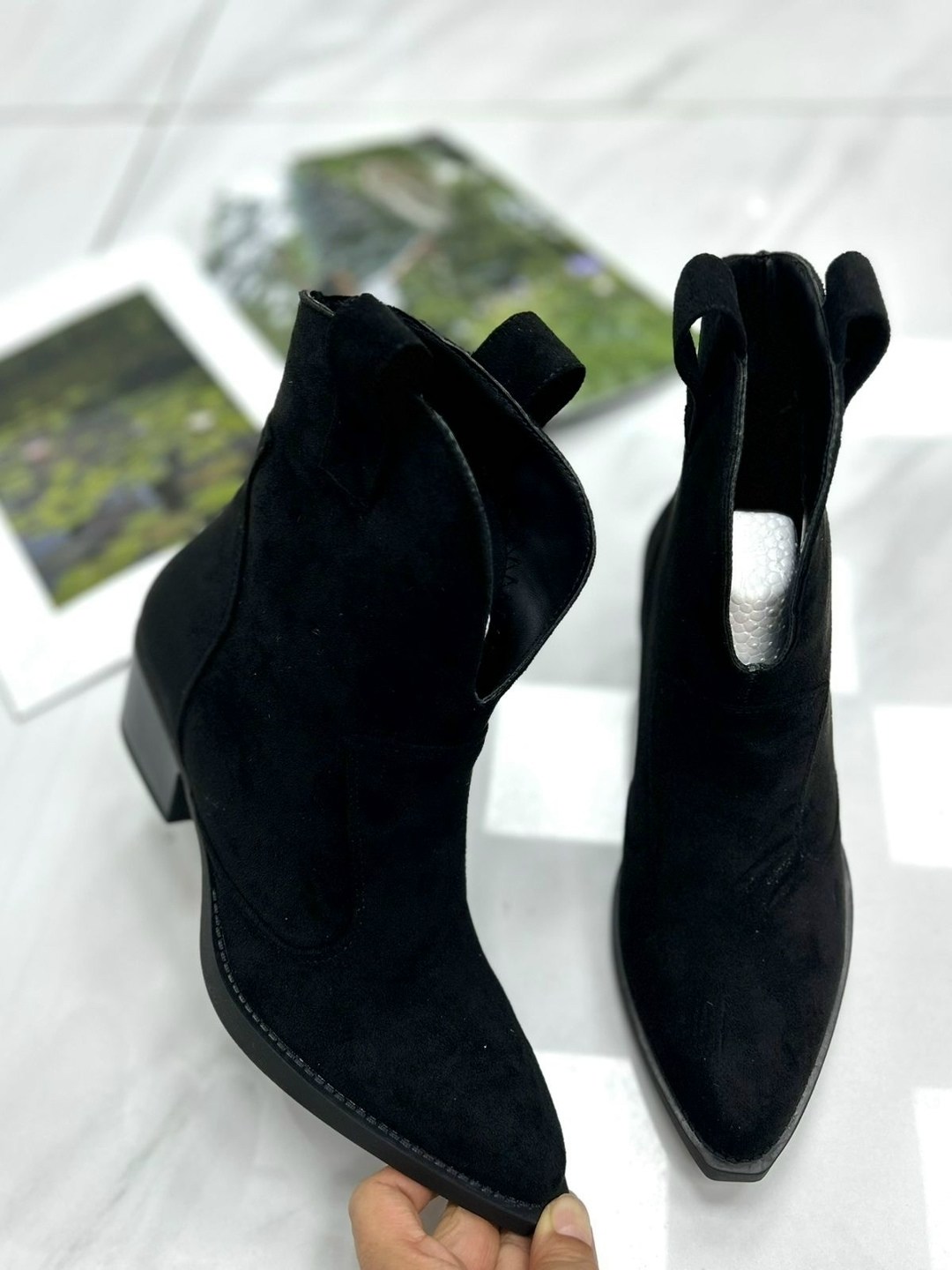 ,ботильоны казаки,ботильоны женские, женская,полусапоги казаки