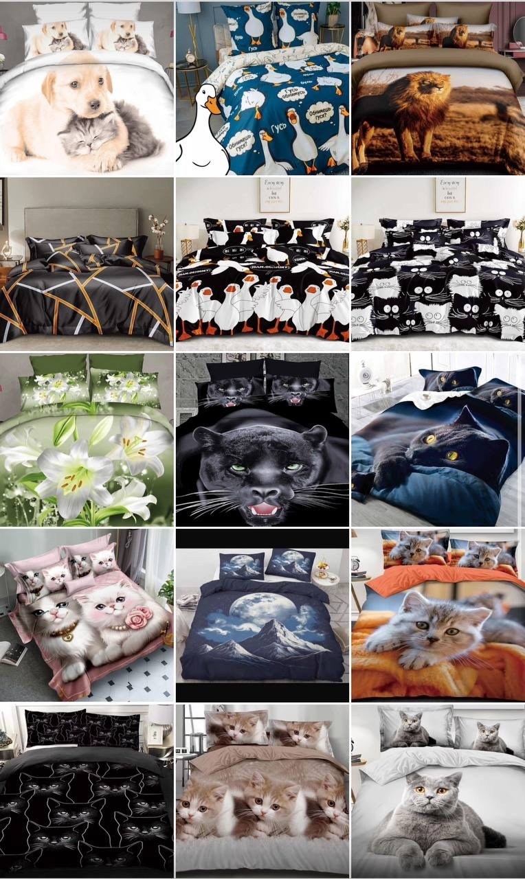 комплект постельное бельё,постельного белья,комплект постельного белья с принтом,комплект постельного белья с милым котом,комплект постельного белья из 2