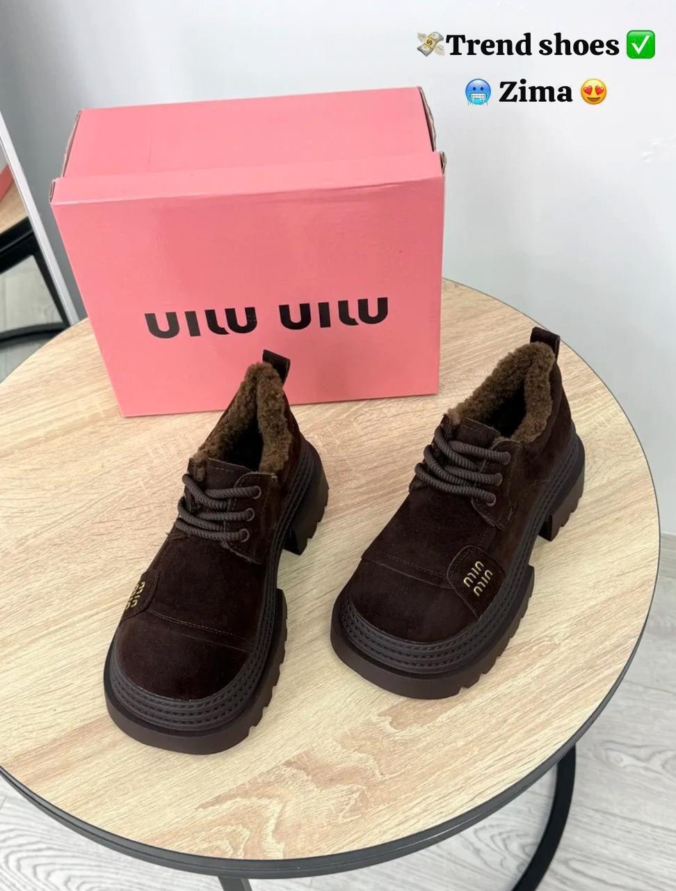 ,ботинки замшевые miu miu,ботинки зимние брендовые миу миу kanfort shoes 275135738, женская,ботинки