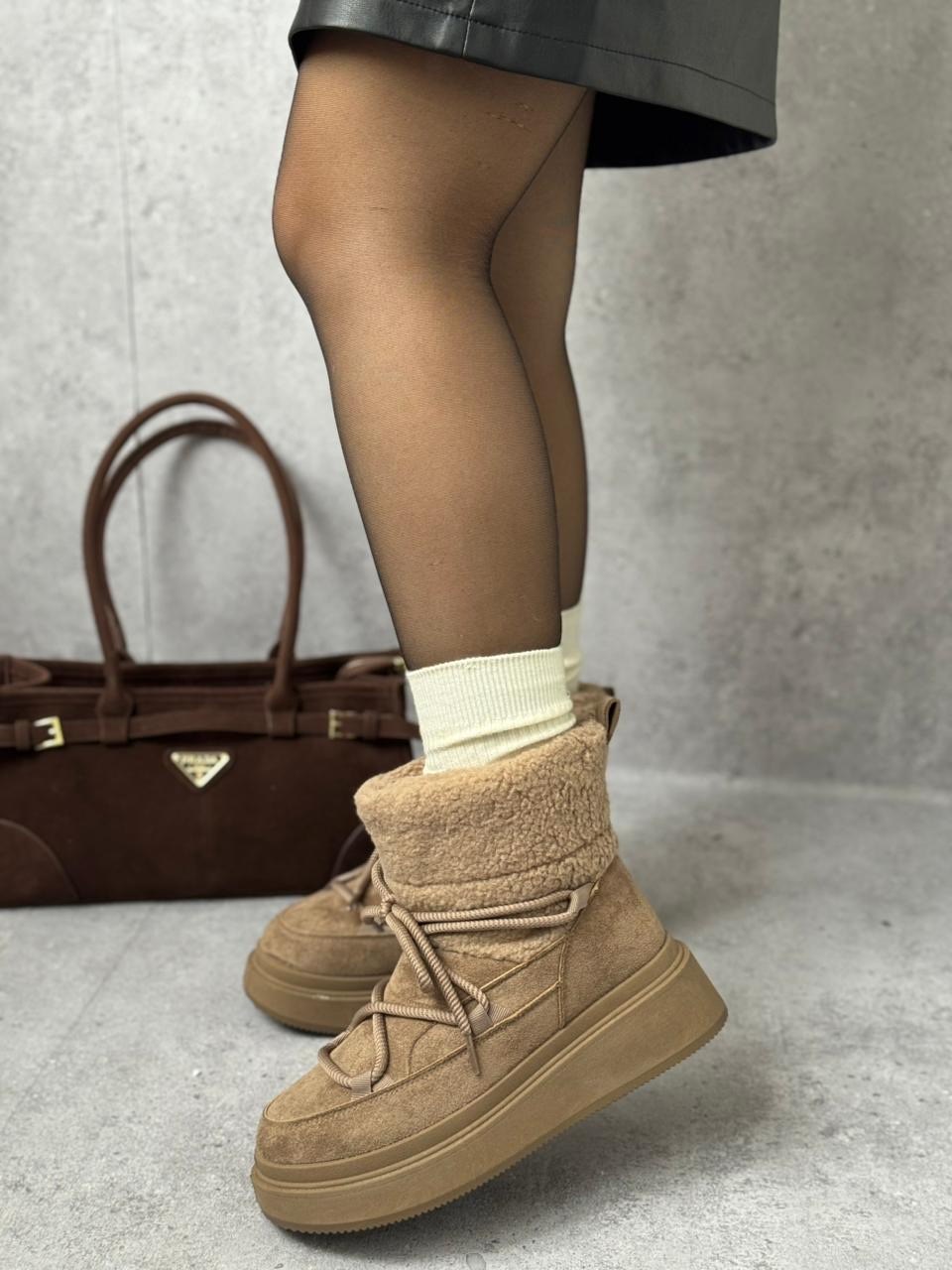 угги женские,,угги зимние, женская,ботинки замш