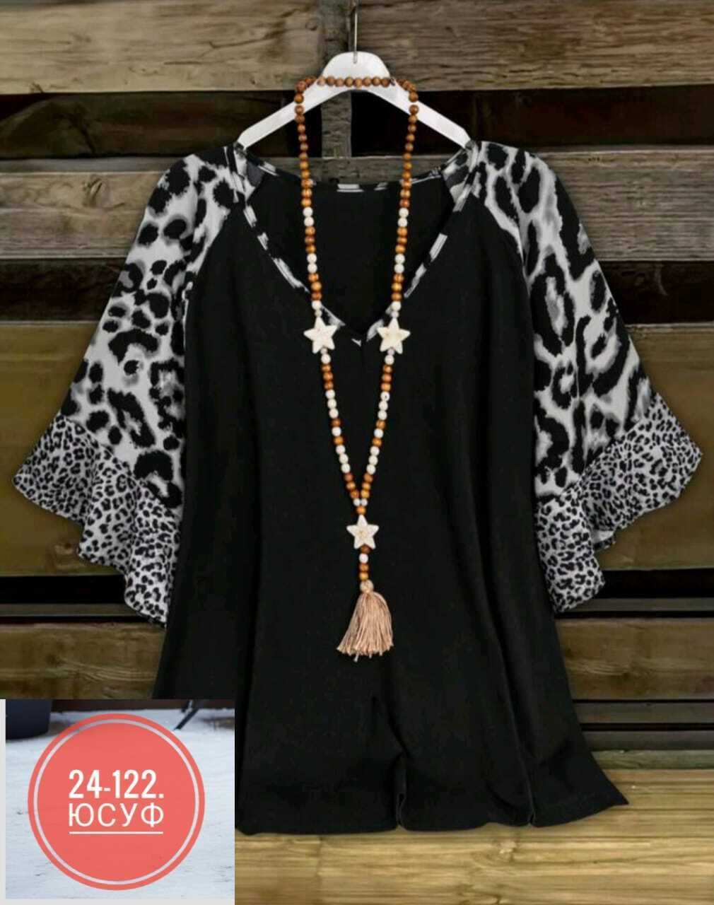 женская туника,блузки из шифона леопардовый принт,блузка туника,женская блузка,блузка из шифона