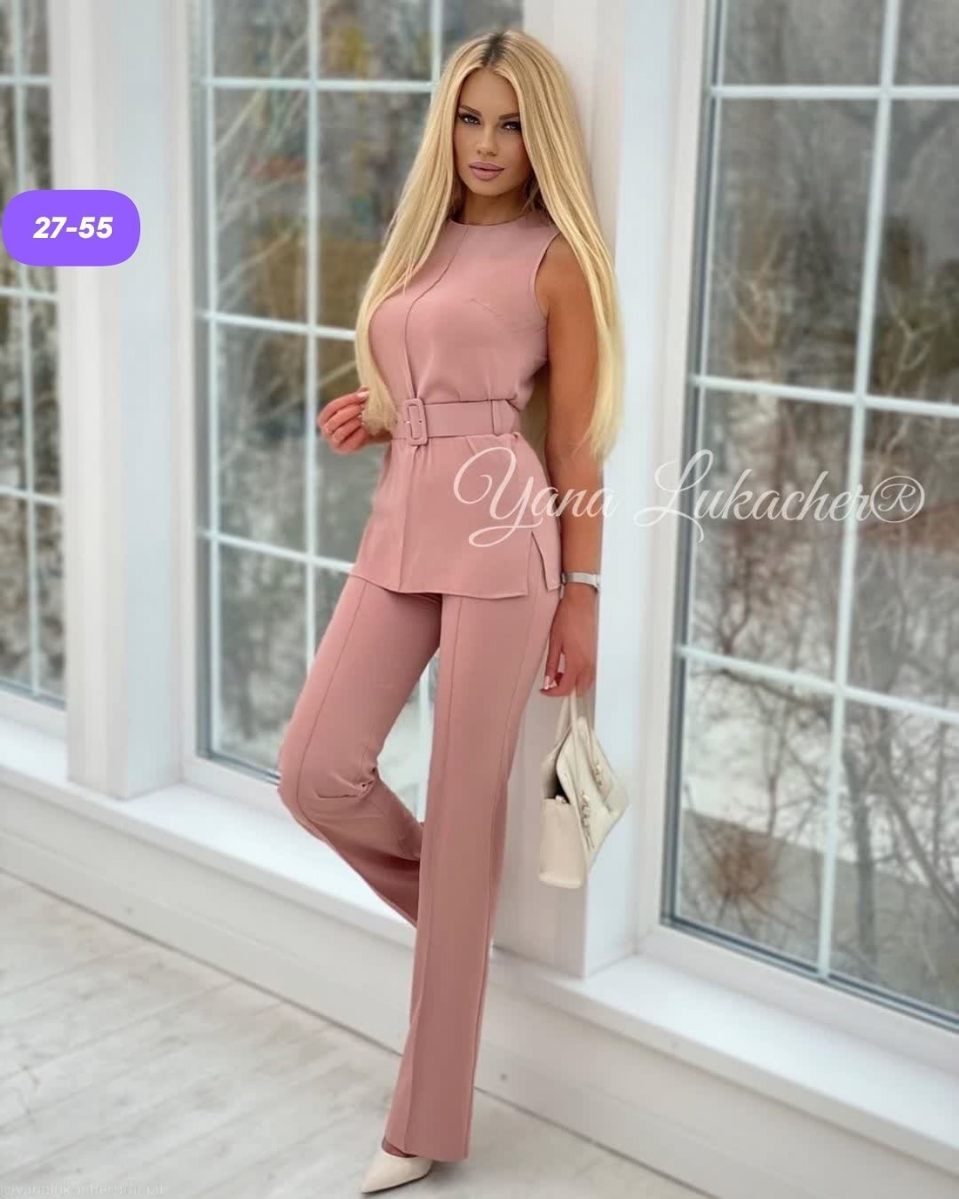 роскошный женский брючной костюм,брючный костюм женский безко,костюм женский,женский костюм двойка,vassa костюм брючный лавандовый