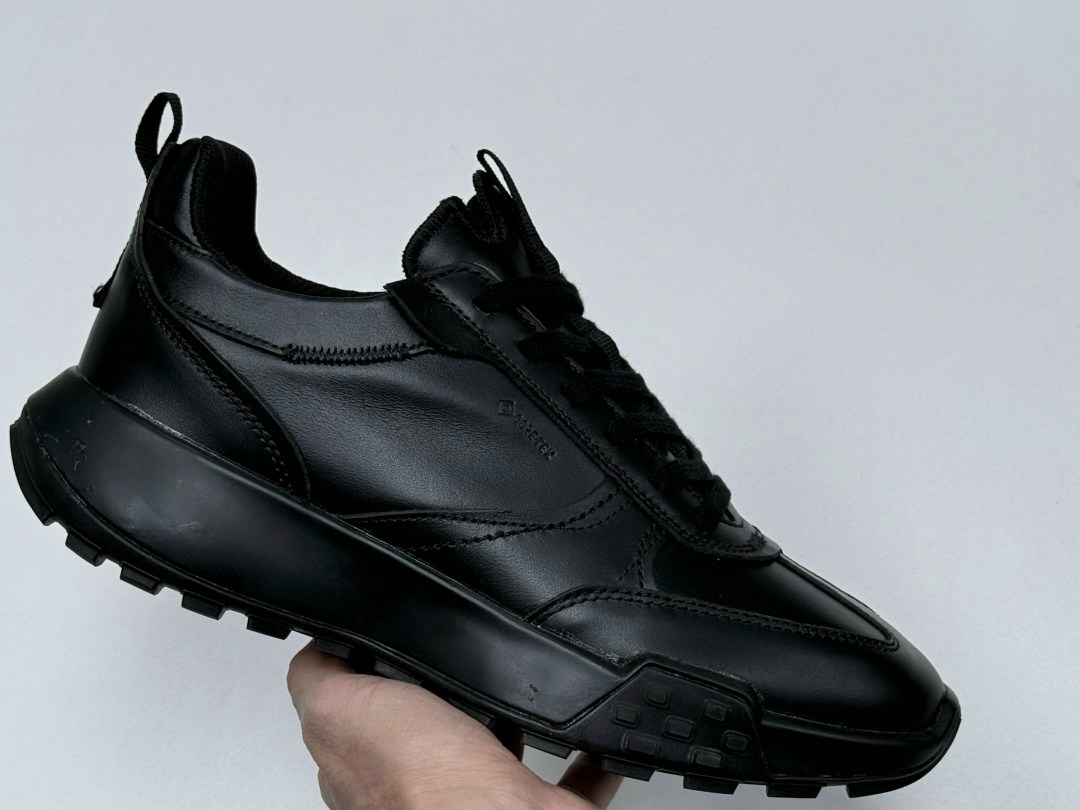 ,мужские кроссовки ecco retro sneaker m черный,кроссовки retro sneaker m ecco,черные кроссовки,мужские кроссовки