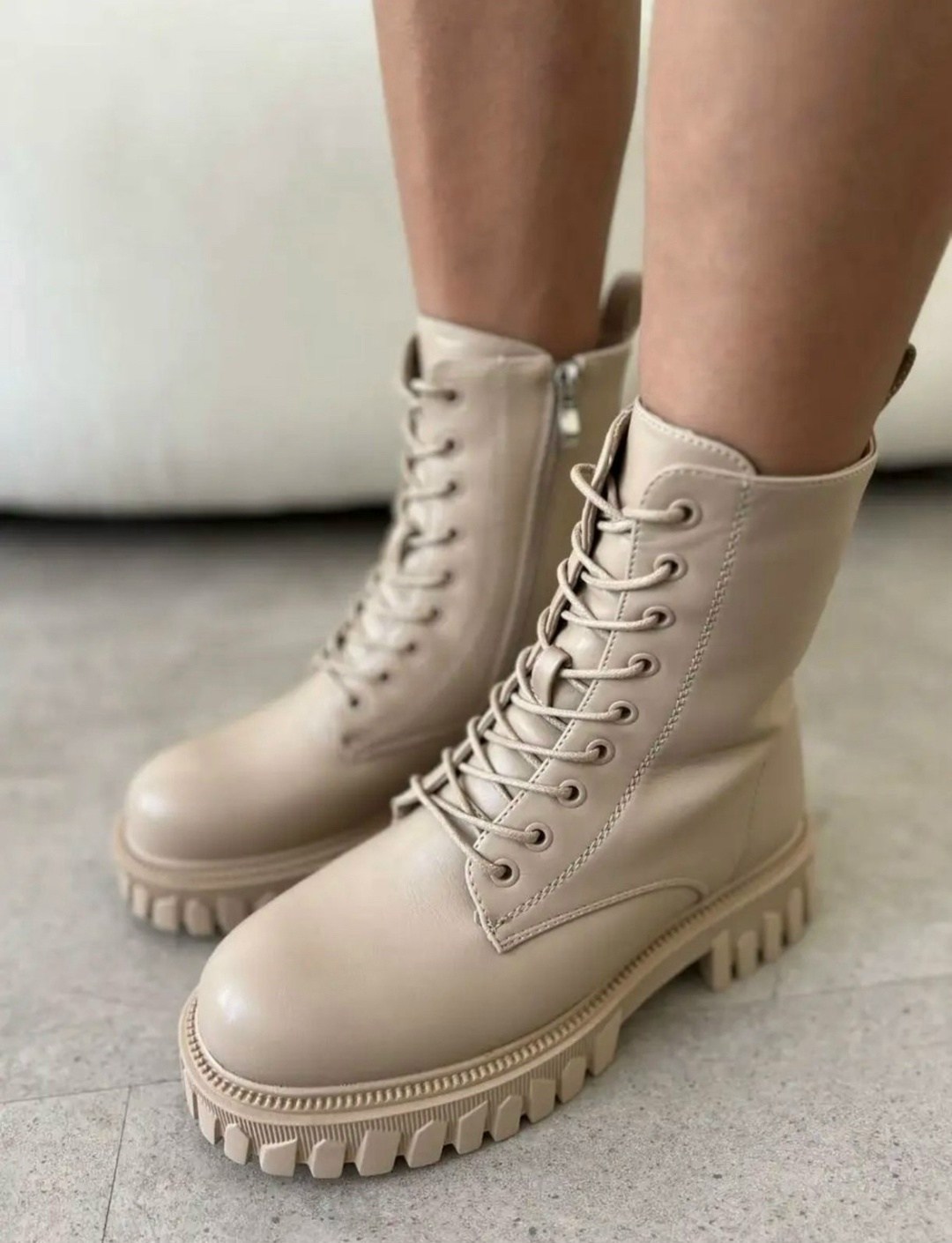 ботинки эко-кожа,берцы челси,женские ботинки,ботинки женские демисезонные,бежевые ботинки
