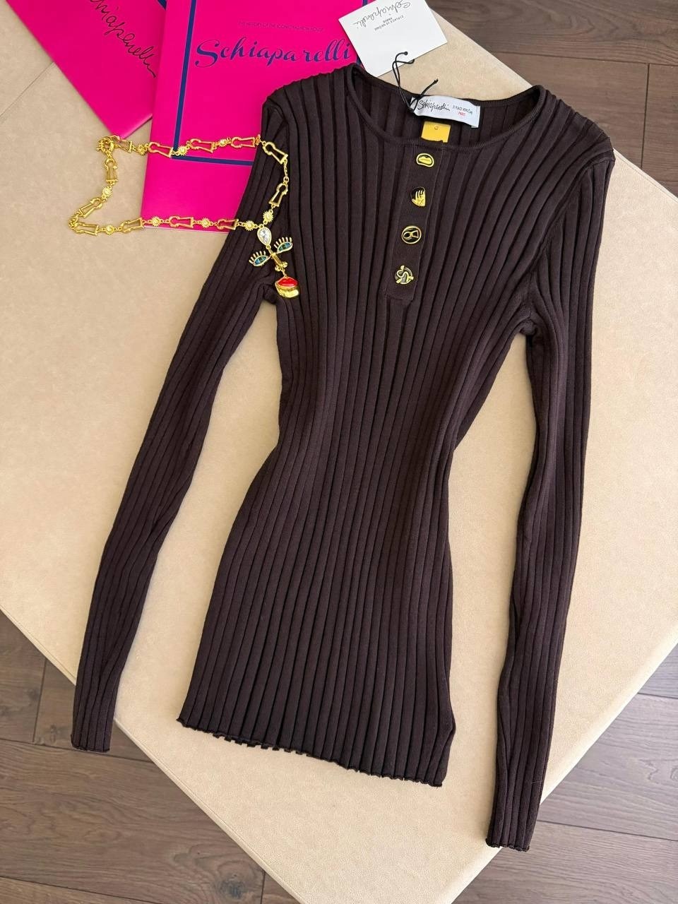 трикотажное платье,платье трикотажное женское,schiaparelli женское трикотажное платье шоколадного цвета,джемпер женский,платье коричневое