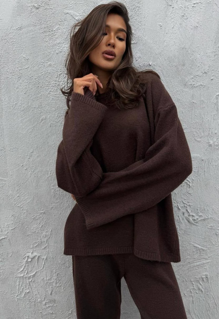 костюм трикотажный женский,трикотажный костюм,женский костюм серый,женский костюм,вязаные брюки