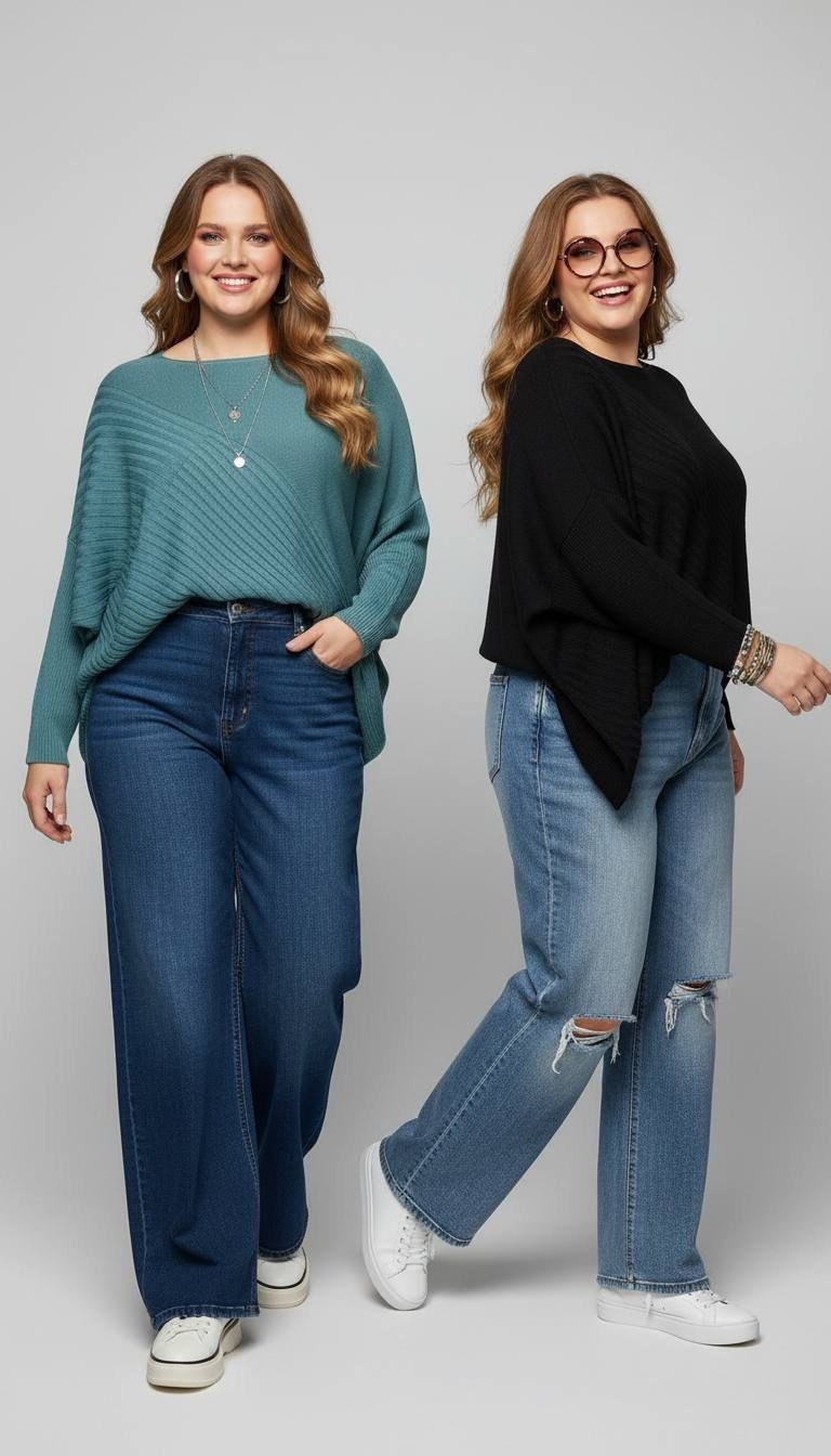 джемпер,джинсы широкие,женские прямые джинсы,трикотажный джемпер,джемпер кардиган