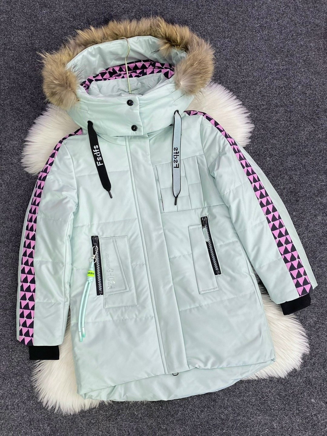 куртка зимняя для девочки,куртка для девочек,зимнее пальто для девочек,куртка для девочки с мехом,куртка детский