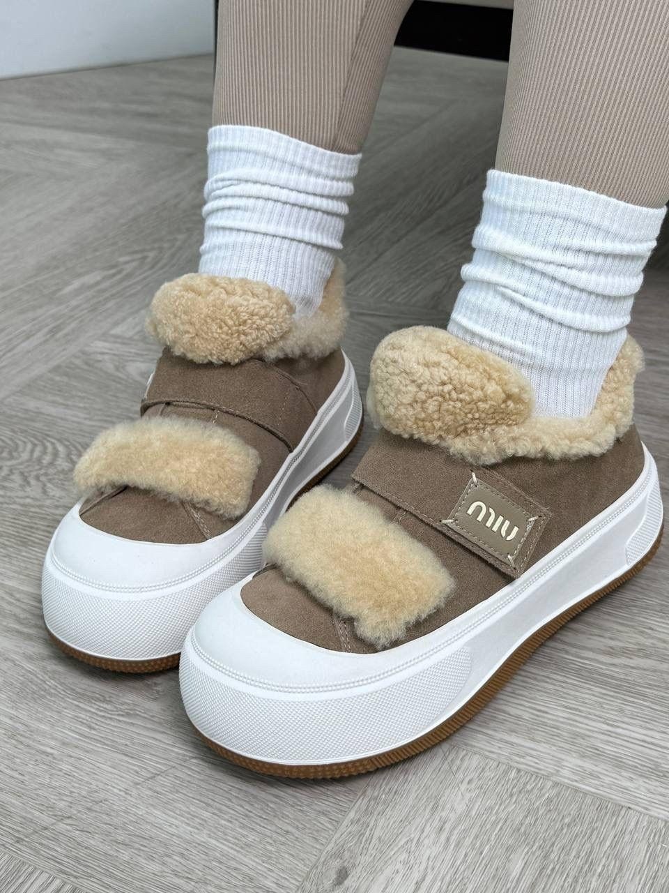 , женская,кроссовки кеды miu miu на меху зима размер 36-40,женские тапочки с мехом,тапочки с мехом