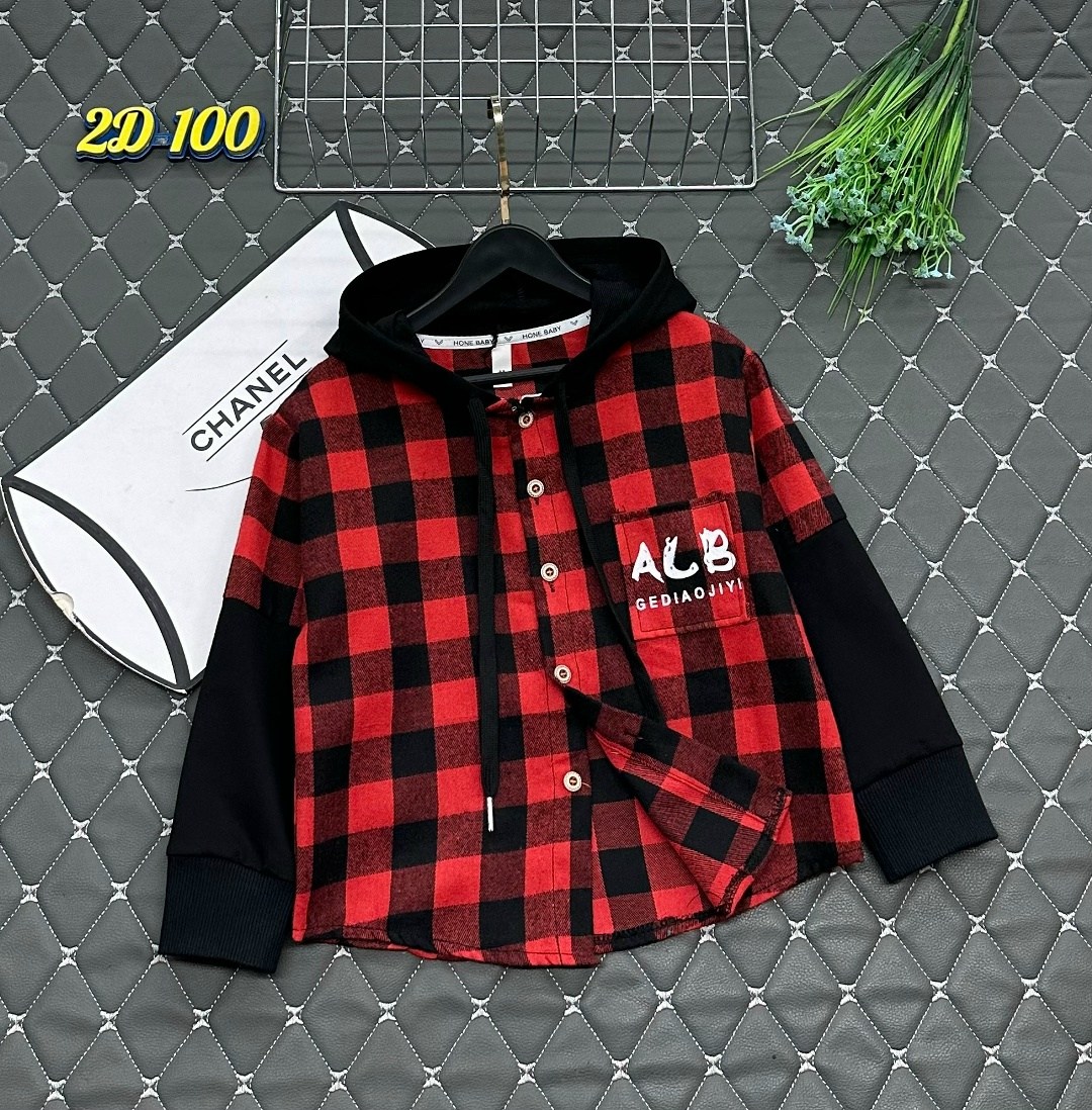 рубашка с капюшоном для мальчика,рубашка для мальчиков,рубашка с капюшоном,рубашка в клетку с капюшоном для мальчика,толстовка для мальчиков