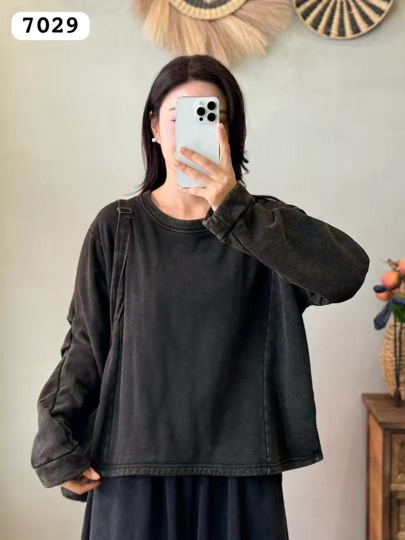 свитшот бохо с двойным низом moda-mo,свитшот женская,толстовка женская,повседневная блузка,женский пуловер