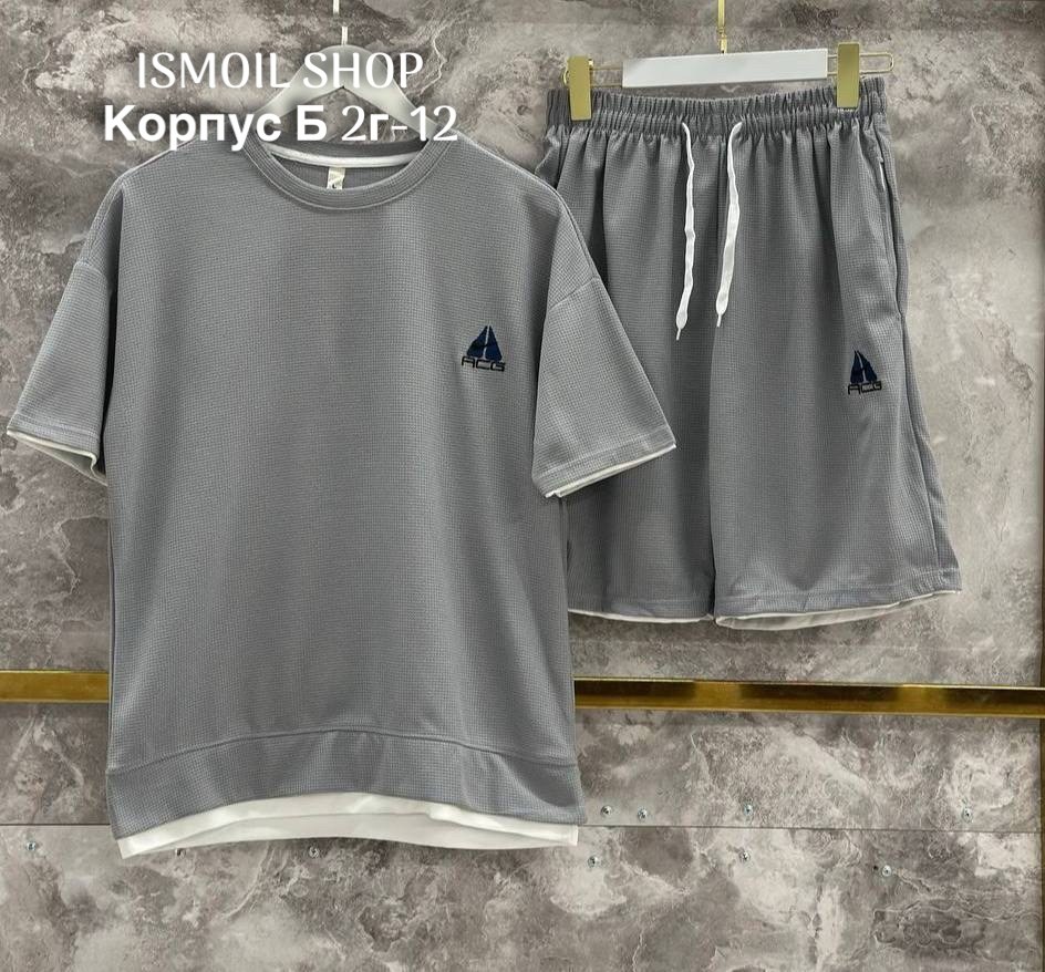 костюм спортивный мужской,мужской спортивный костюм с шортами и футболкой,мужская спортивная одежда,футболки комплект