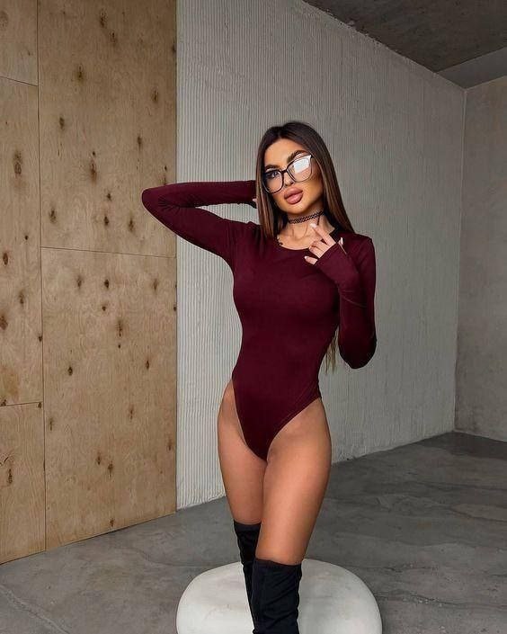 боди женский с длинным рукавом,боди с длинными рукавами,женский комбидресс 86064 цвет бордо,боди женское,боди женское 86064 бордо