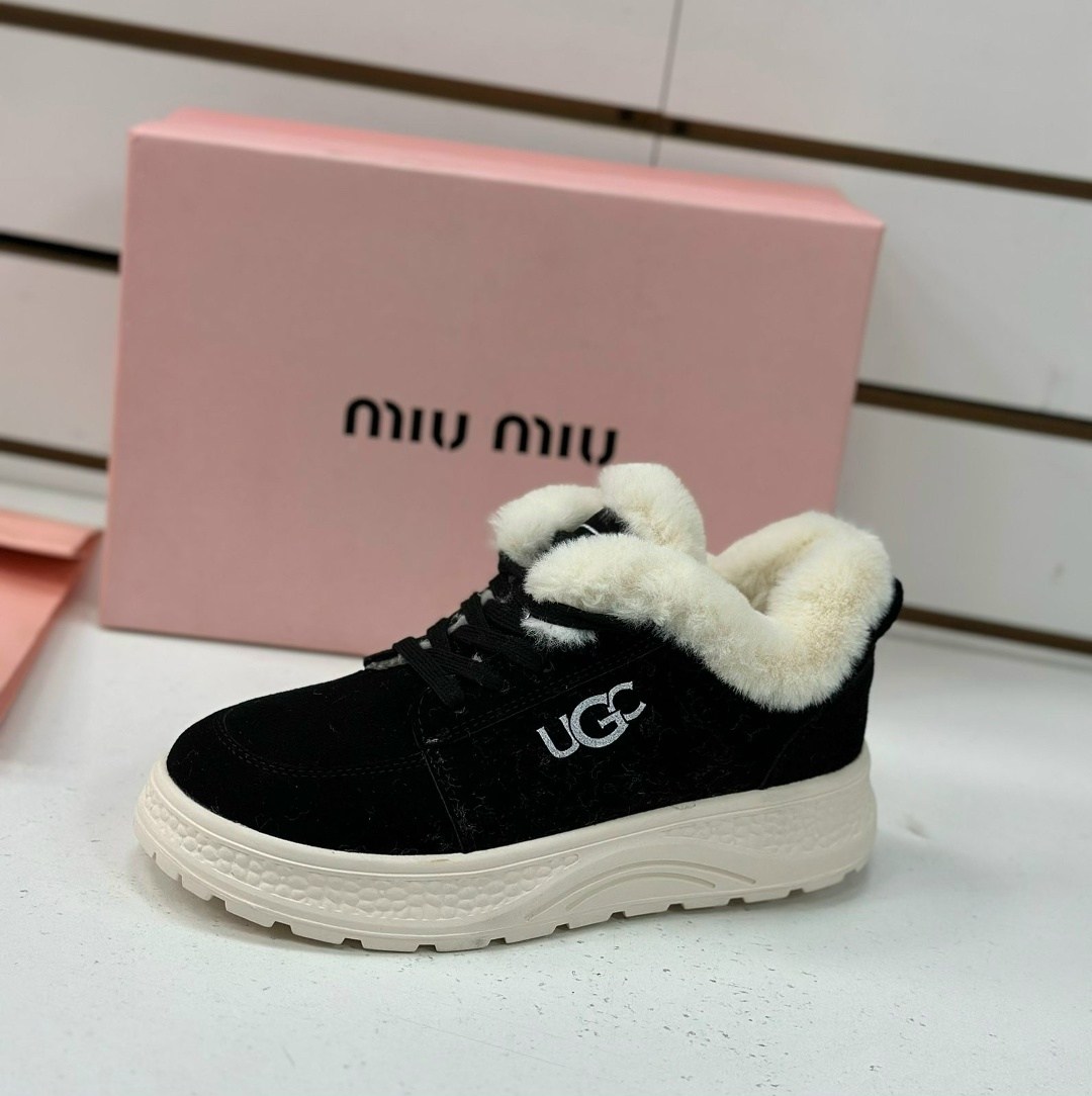ботинки кроссовки зимние soffie,ботинки кроссовки зимние soffie цвет черный,кроссовки женские зимние меховые на шнурках черные угг ugg sofia alexs,кроссовки женские ugg зимние,