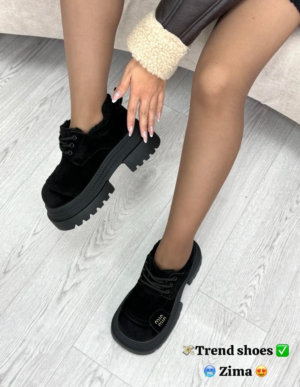 , женская,ботинки женские,модная ,ботинки замш