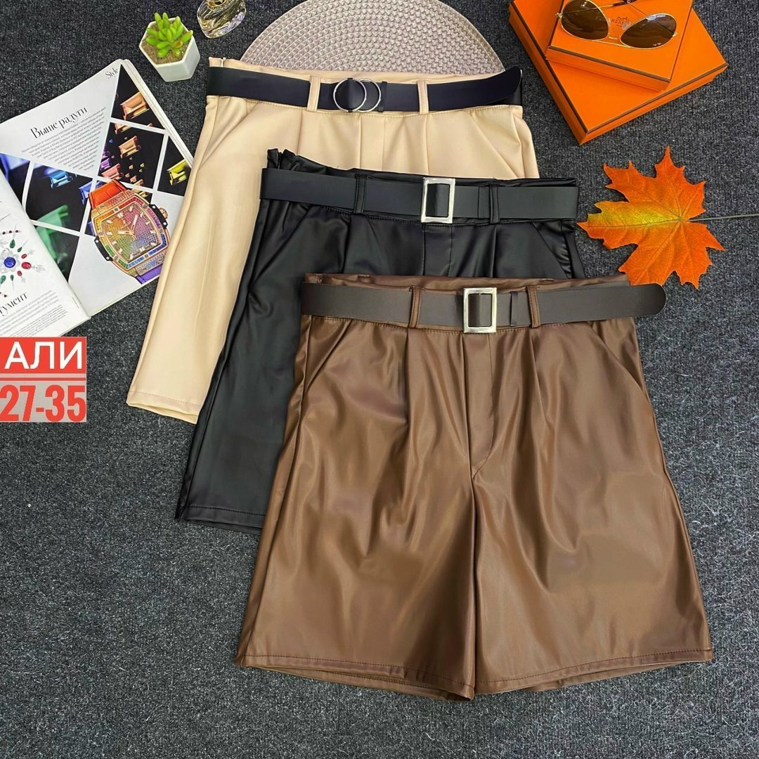 женские шорты,кожаные шорты женские,повседневные шорты,шорты,шорты кожаные