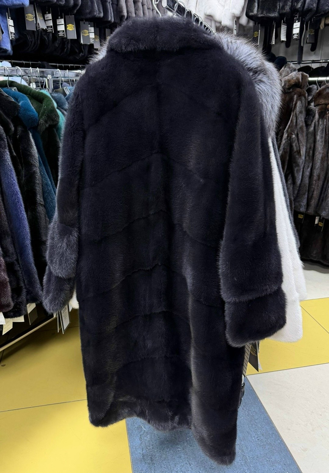 шуба норковая,норковая шуба с английским воротником,шуба из норки,шубка из меха импортной норки с английским воротником цвет графит,шуба норка