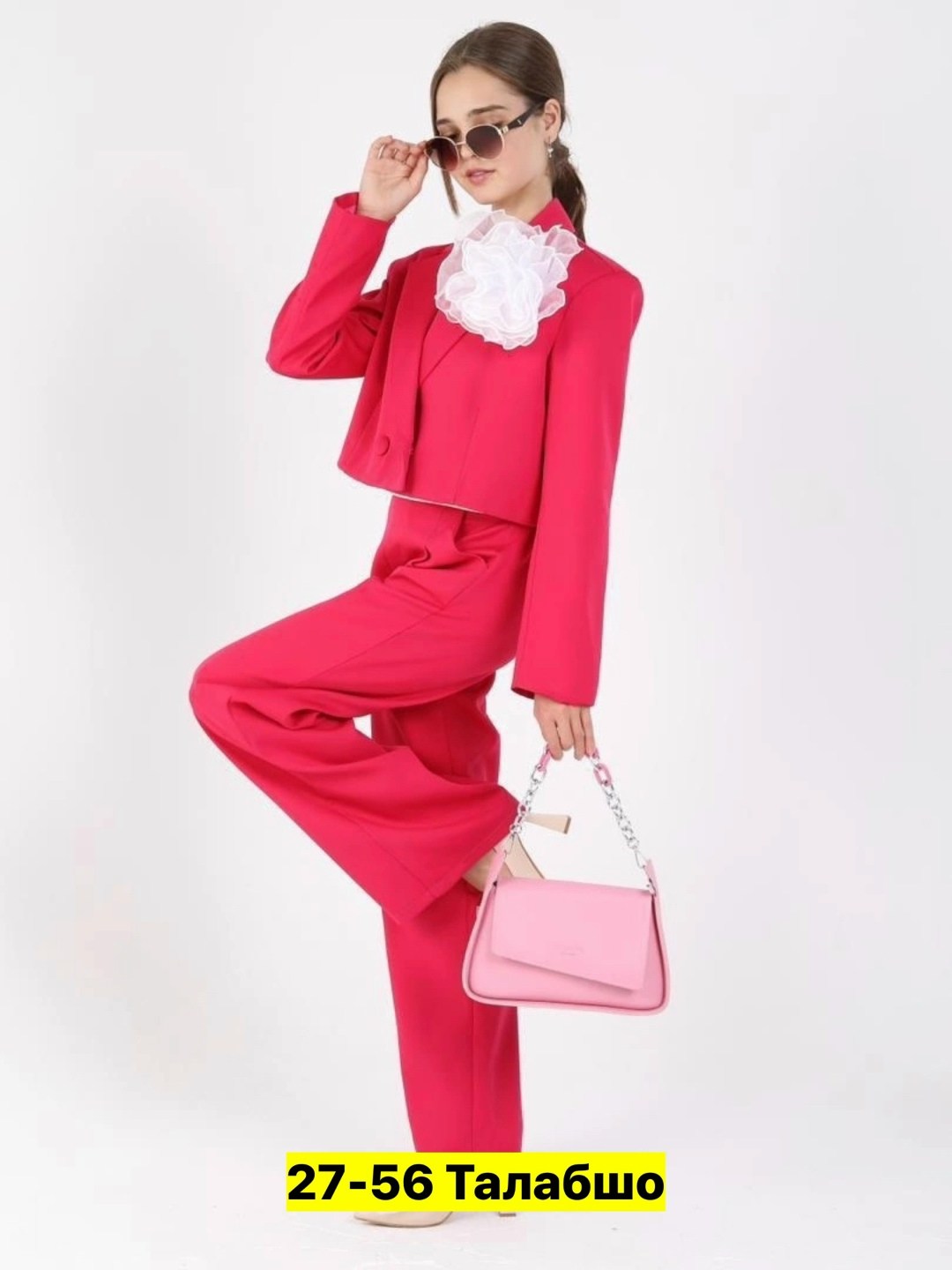 костюм двойка барби,брючный костюм,женский брючный костюм anelli 1398 василек,синий брючный костюм,костюм брючный женский