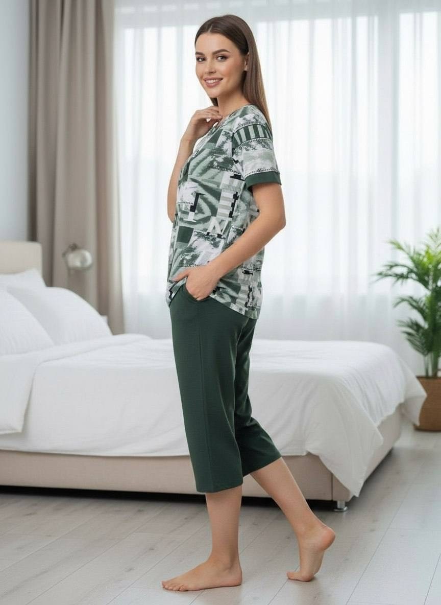 костюм домашний с бриджами,женская пижама с бриджами,женский костюм с бриджами,костюм женский домашний,костюм с бриджами