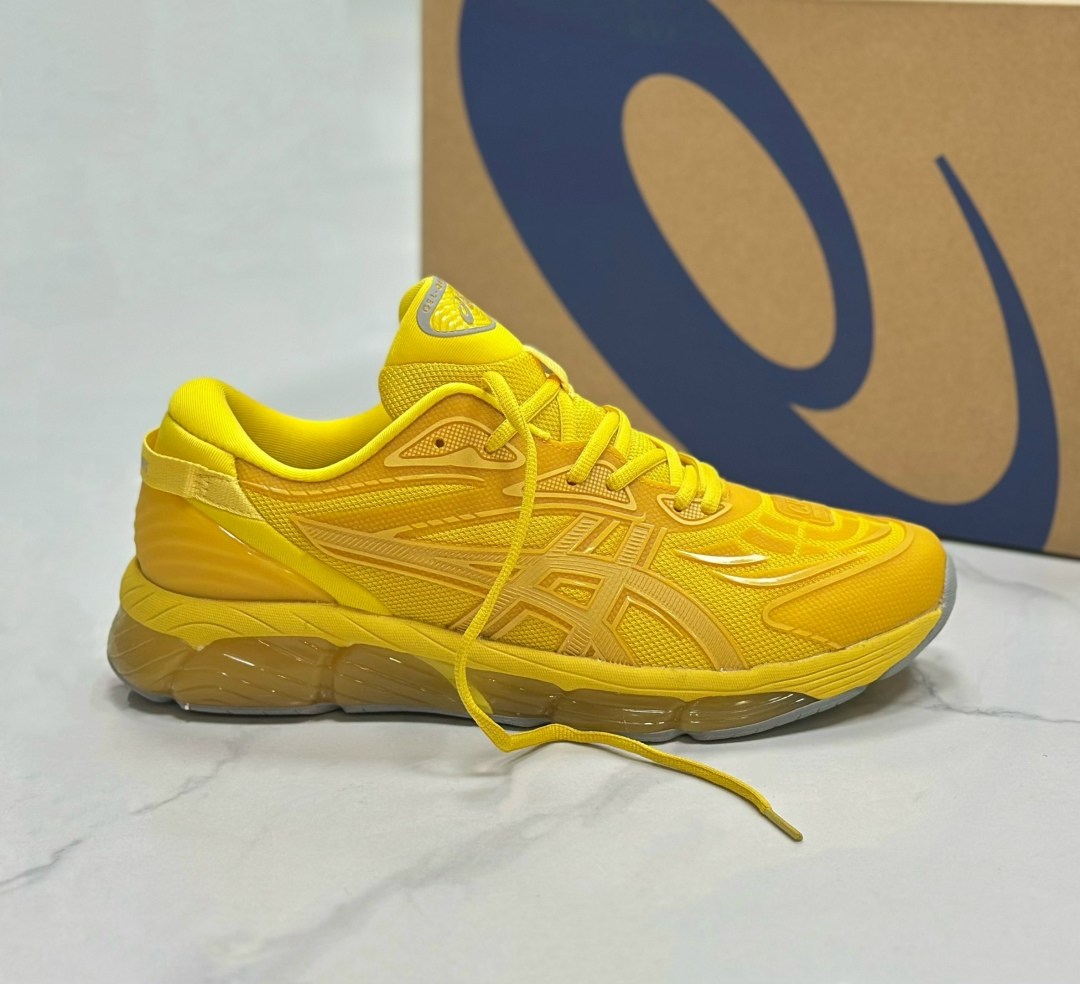 кроссовки asics,мужские кроссовки asics,желтые кроссовки,кроссовки,кроссовки асикс