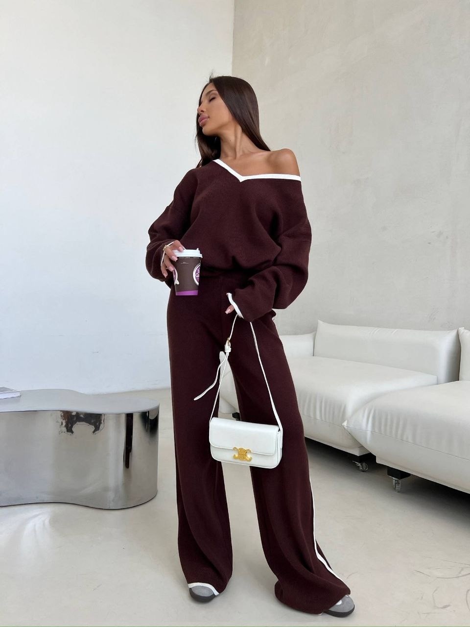 костюм двойка кашемир,костюм женский,костюм двойка женская,костюм с брюками теплый,костюм двойка