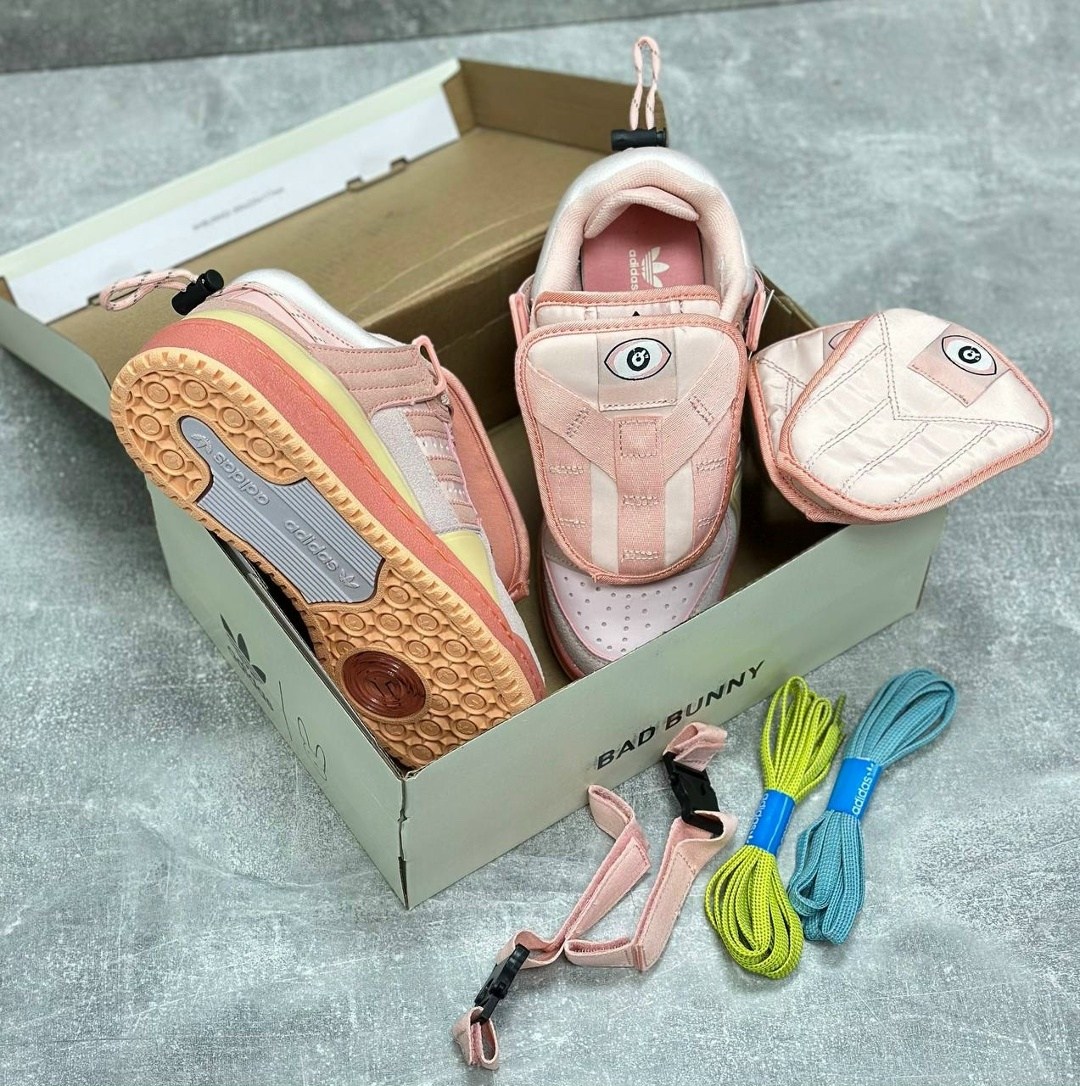 кроссовки адидас bad bunny,adidas bad bunny forum розовые,adidas forum low bad bunny pink,кроссовки adidas forum low bad bunny,bad bunny adidas