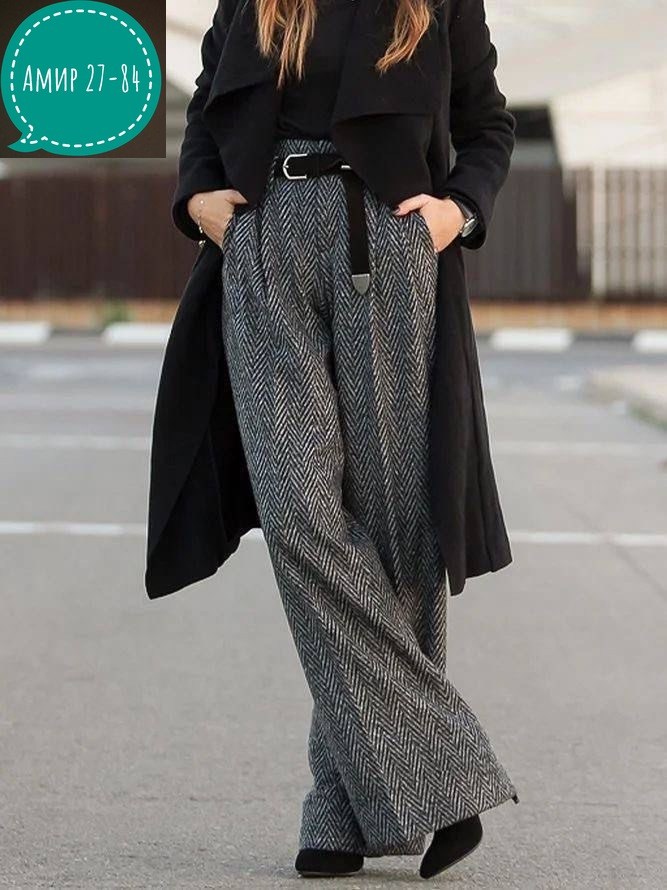 брюки палаццо,широкие брюки для городских женщин,брюки классические,верхняя одежда с брюками палаццо,брюки палаццо образы