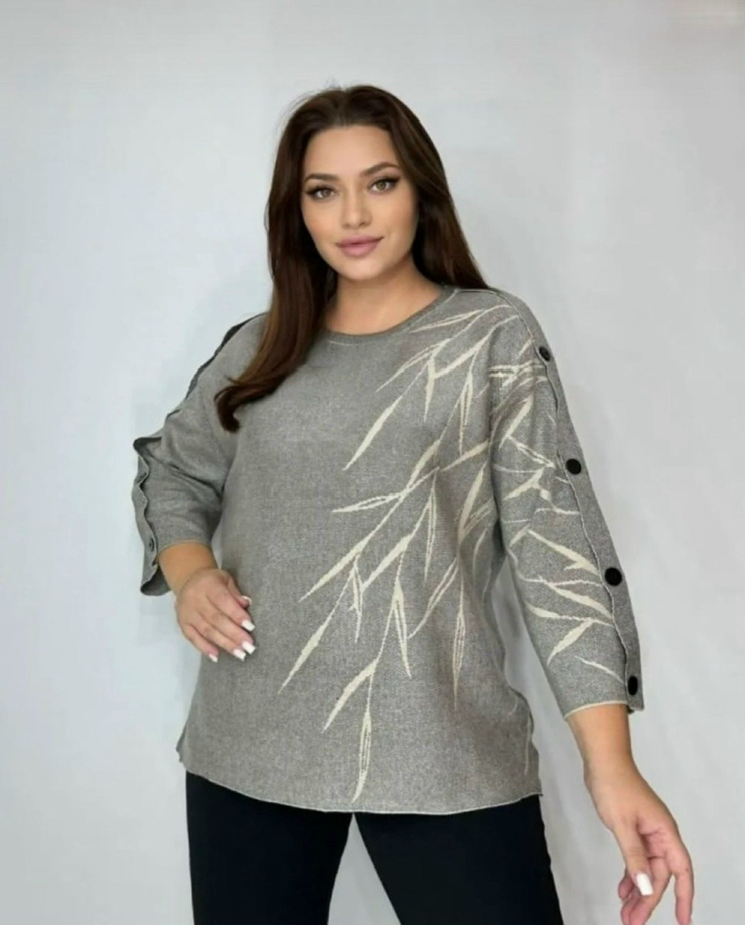 кофта вязаная кашемировая,кофта вязаная кашемировая kristyle,кофта женская больших размеров удлиненная,женская кофта,кофта женская большие размеры