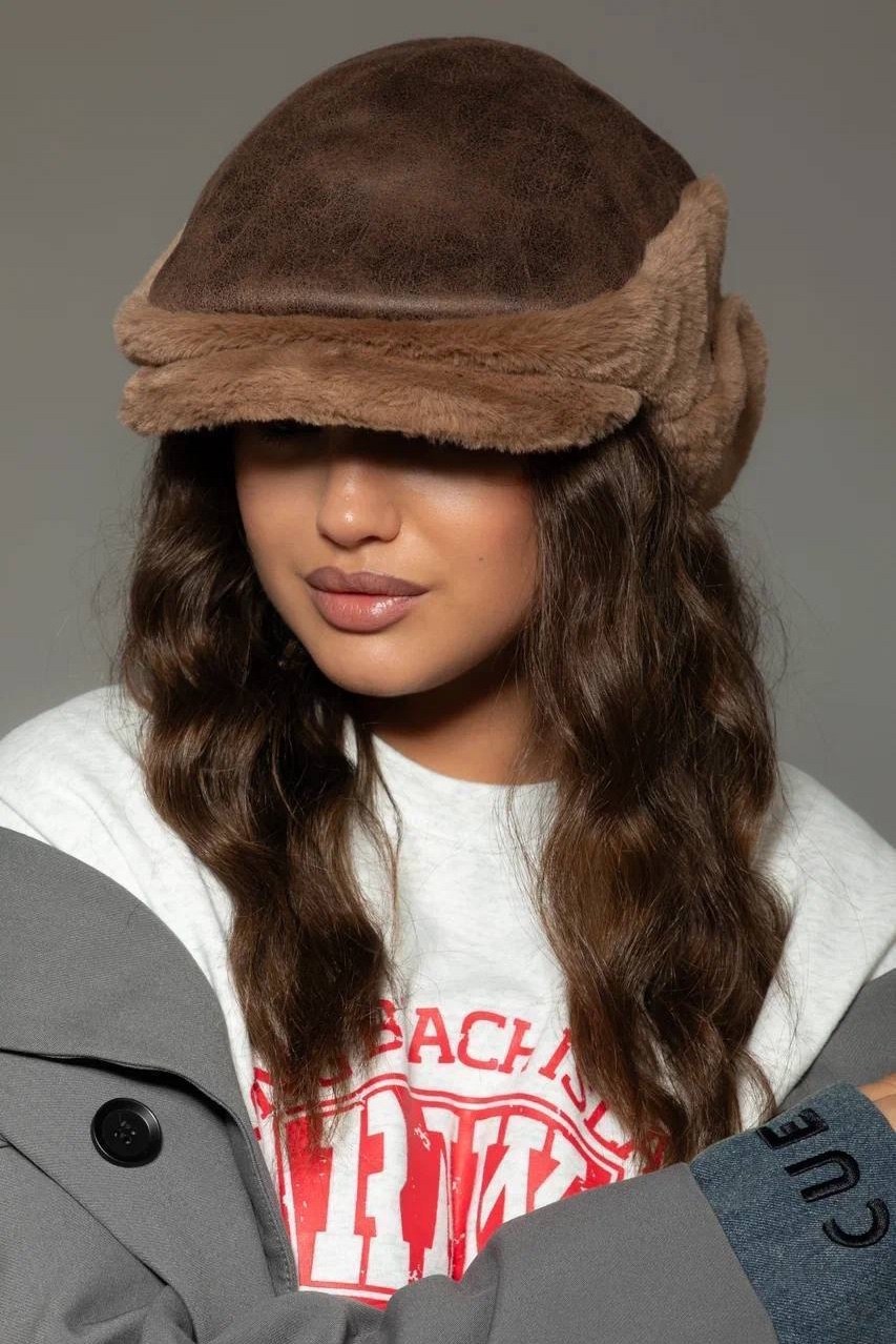 бейсболка женская меховая,бейсболка женская,шапка-ушанка женская зимняя azenti,шапка-ушанка женская зимняя 2025 из экомеха и ангоры,ушанка шапка женская зимняя