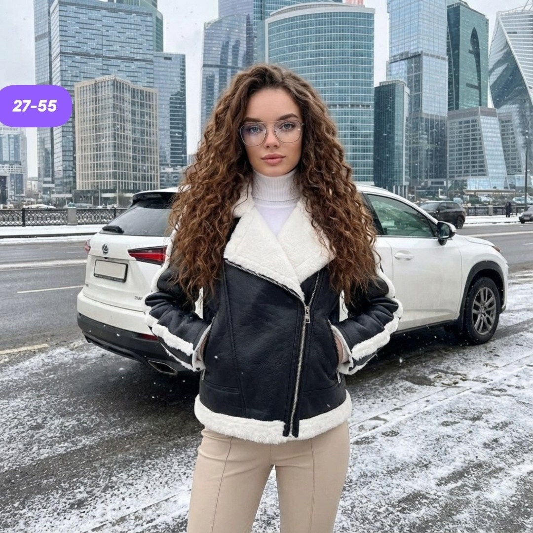 дубленка женская,куртка дубленка женская,дубленка авиатор пилот короткая зимняя my wear,стильная женская дубленка,дублёнка