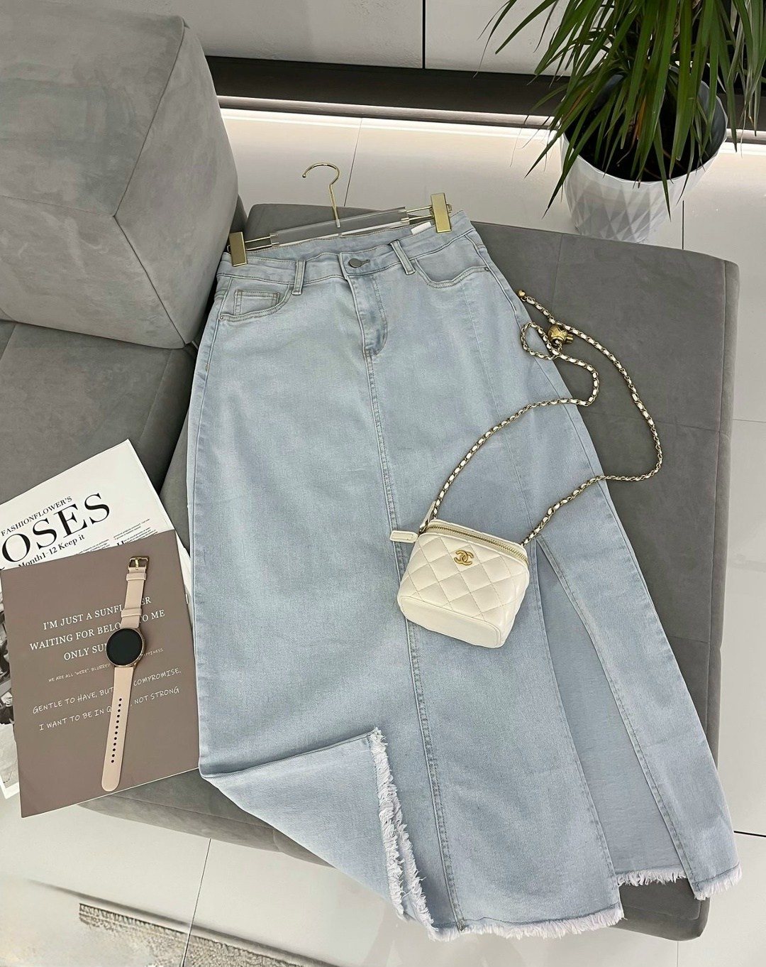 джинсовая юбка,юбка джинсовая женская,джинсовая юбка длинная,юбка джинсовая миди с разрезом спереди gee,джинсовая юбка миди