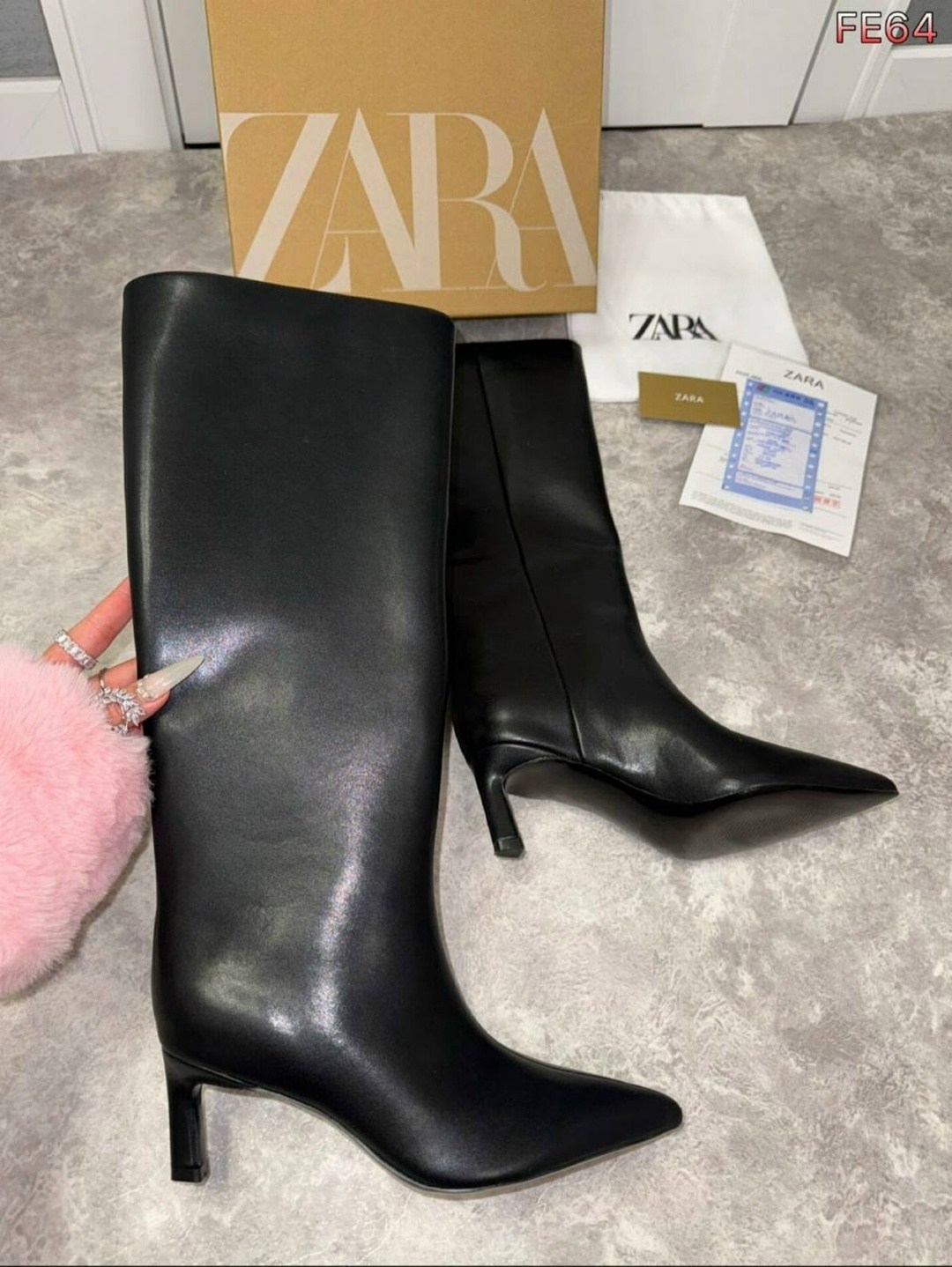 сапоги zara,женские сапоги,черные женские сапоги,сапоги,женские сапоги zara