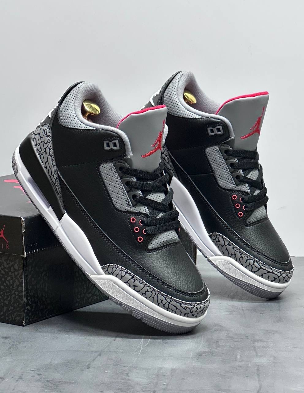 air jordan 3 black cement,nike air jordan 3,кроссовки air jordan 3,nike air jordan 3 retro,кроссовки air jordan 3 retro