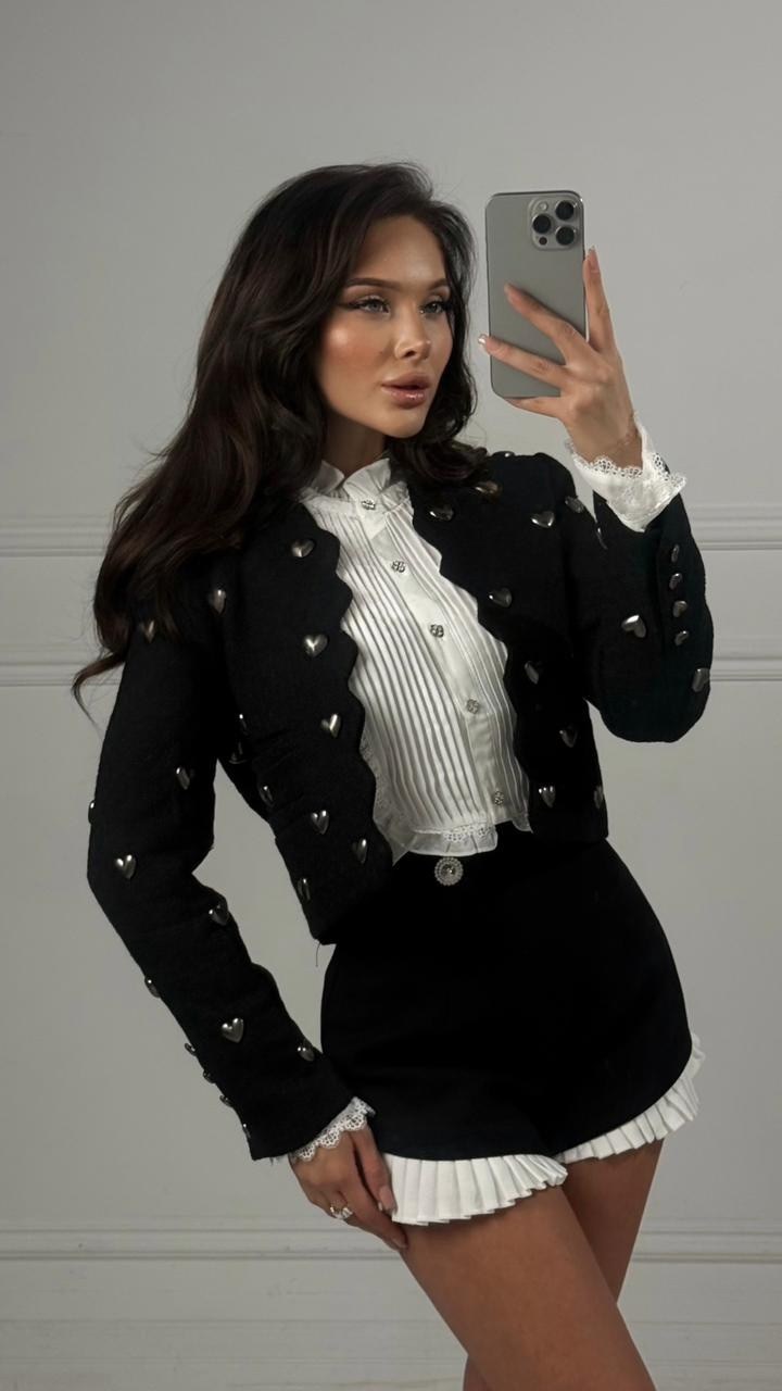 элегантные кардиганы,стильная одежда,женские жакеты,жакет,твидовый костюм с юбкой