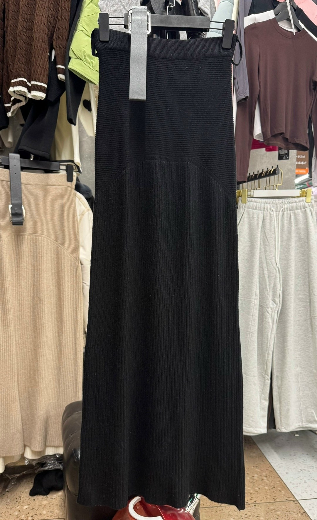 женская трикотажная юбка с завышенной талией,трикотажная юбка,юбка женская,кашемировая плиссированная длинная юбка средней длины для женщин,юбка средней длины