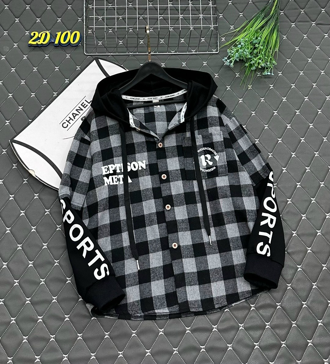 рубашка с капюшоном для мальчика из футера,рубашка с капюшоном для мальчика,рубашка для мальчиков,рубашка с капюшоном в клетку,рубашка для мальчика с капюшоном в клетку