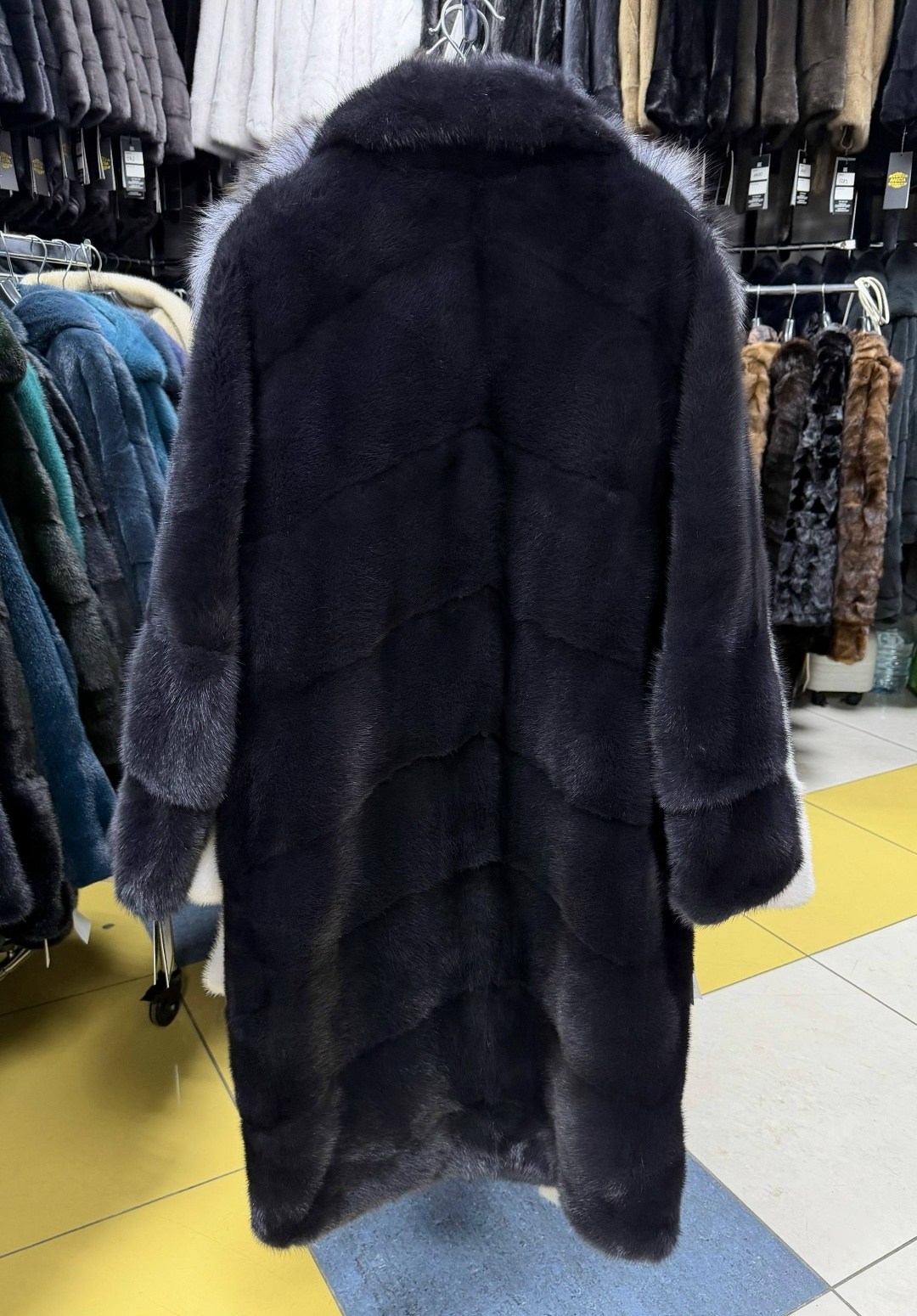 шуба норковая,норковая шуба с английским воротником,шуба из норки,шубка из меха импортной норки с английским воротником цвет графит,шуба норка