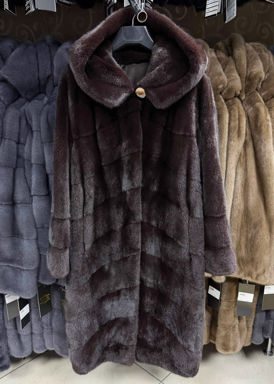 шубка из меха европейской норки с капюшоном цвет лаванда,шубка из меха европейской норки с капюшоном трансформер,шуба норковая с капюшоном,шубка из меха европейской норки с капюшоном,норковая шуба