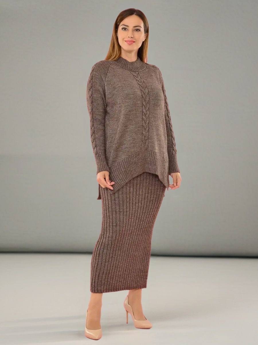 трикотажный костюм kotam,костюм трикотажный,кашемировый костюм женский,женский вязаный костюм,вязаный костюм