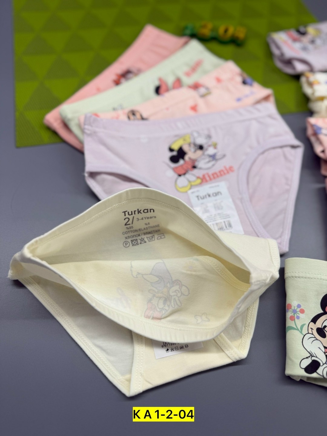 детские трусы для девочек,трусы для девочки,трусы для девочки donella,детские трусики плавки на девочку ассорти с принтом turkan 2310-1,трусы для девочки donella 5шт