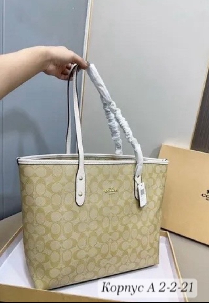 сумка бежевая женская coach,сумка женская coach,coach сумка,модная сумка,модная женская сумка